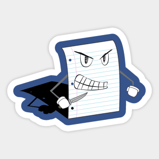 Paper Cut Sticker